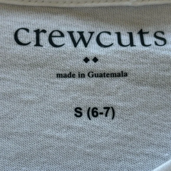 Crewcuts Gold Silver Sparkly Star Long Sleeve Crewneck Shirt Size Girls S (6/7) - Picture 3 of 7